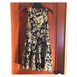 Sheer Floral Dress